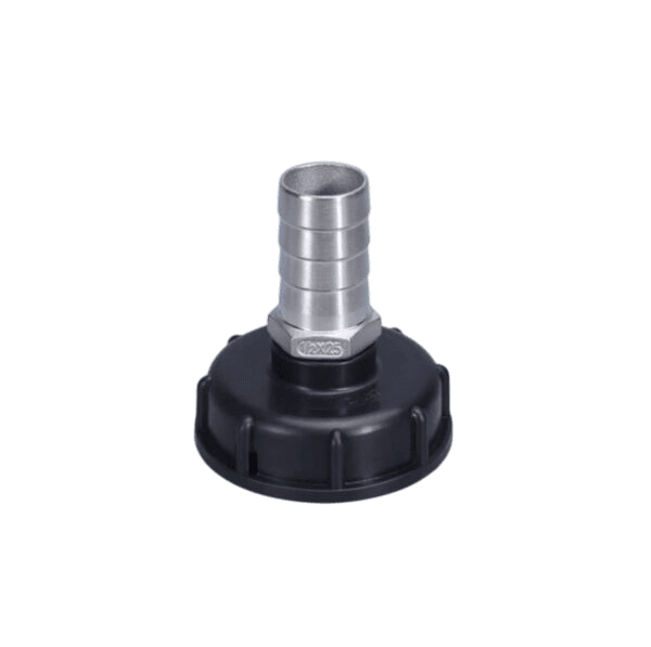 Перехідник DN-50 на шланг 1/2"×25 (збірний метал/пластик)