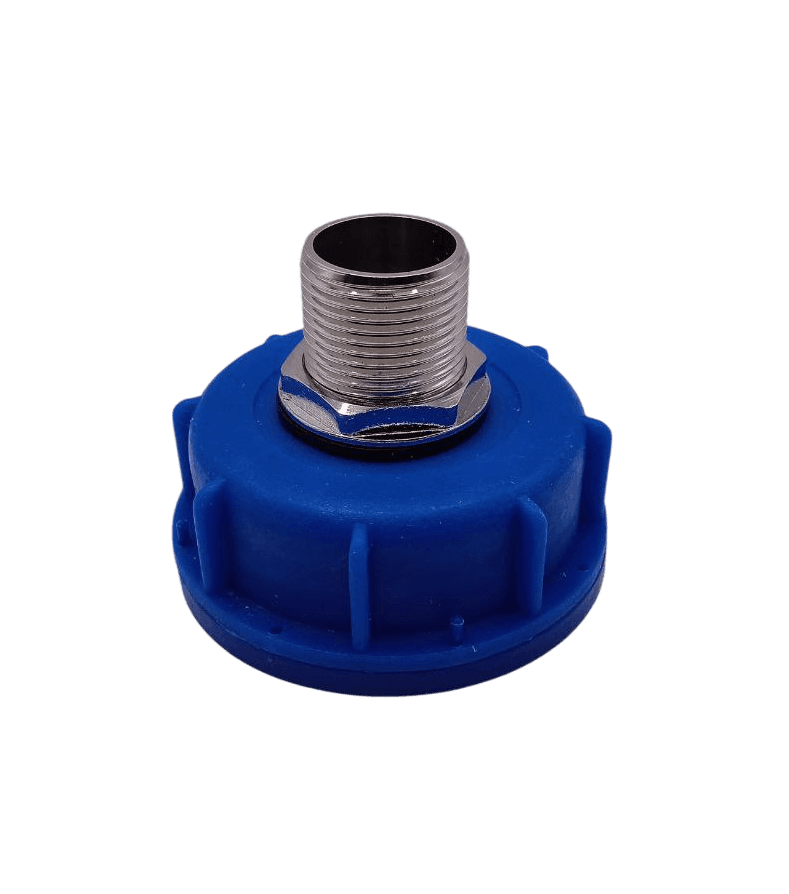 Перехідник DN-50 на різьбу 3/4" (нержавіюча сталь)