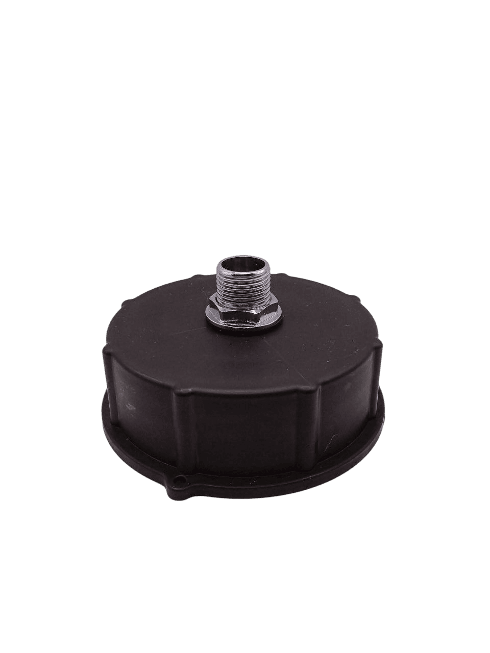 Перехідник DN-100 на різьбу 1/2" (нержавіюча сталь/латунь)