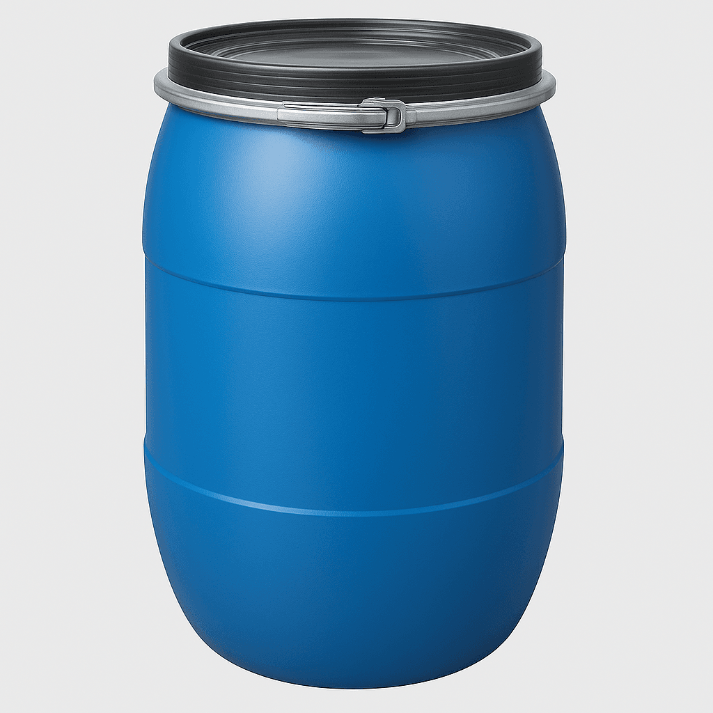 Діжка пластикова під хомут 100л б/в