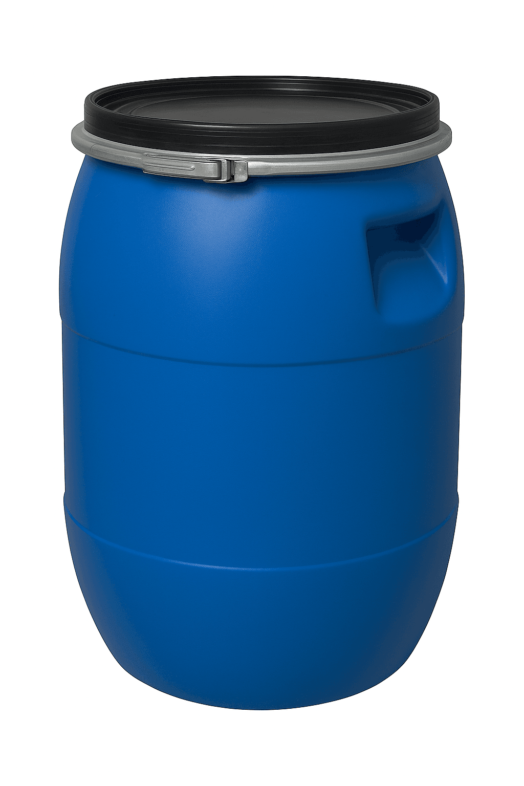 Діжка пластикова під хомут харчова 60 л б/в