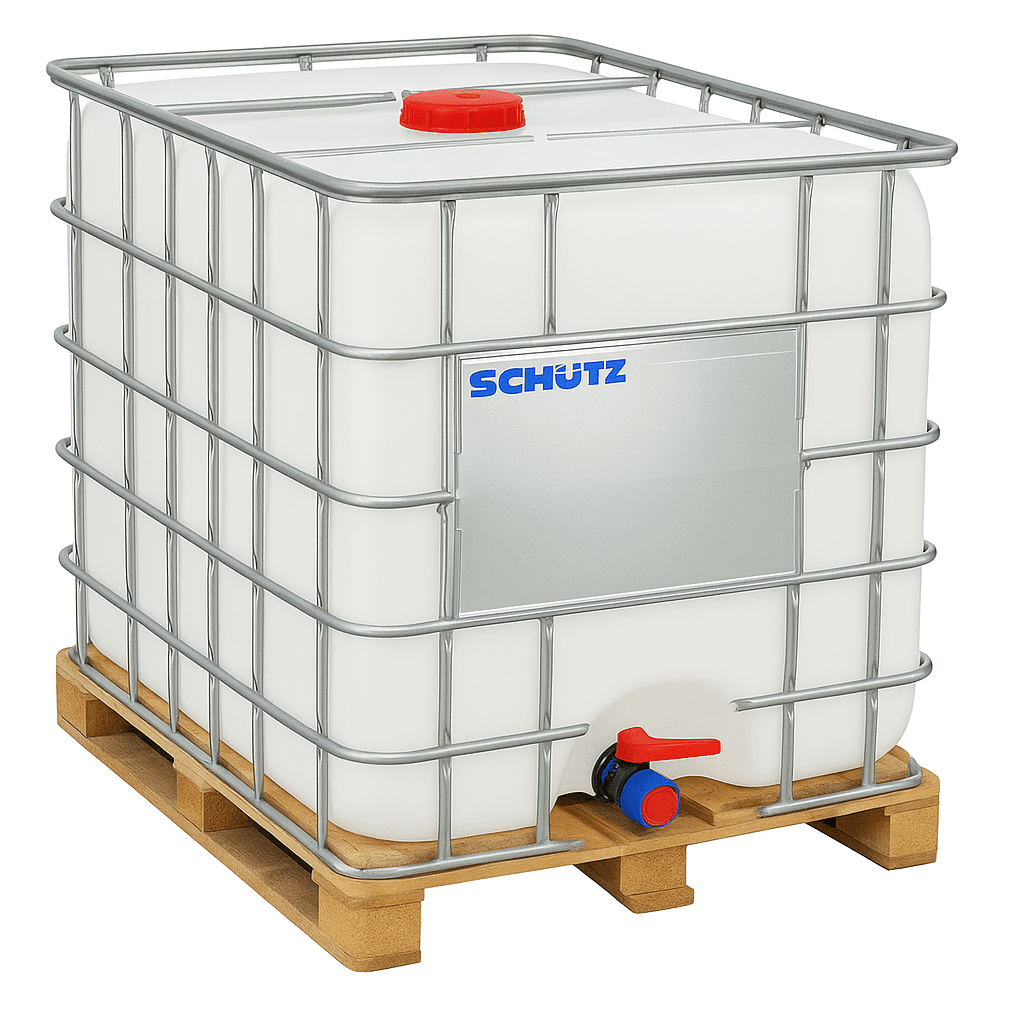 Єврокуб 1000л (новий, SCHUTZ, піддон дерев'яний, харчовий)