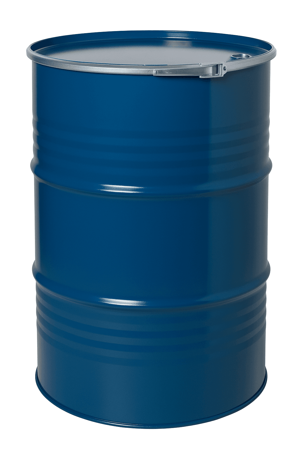 Діжка металева під хомут 200 л технічна з покриттям (б/в)