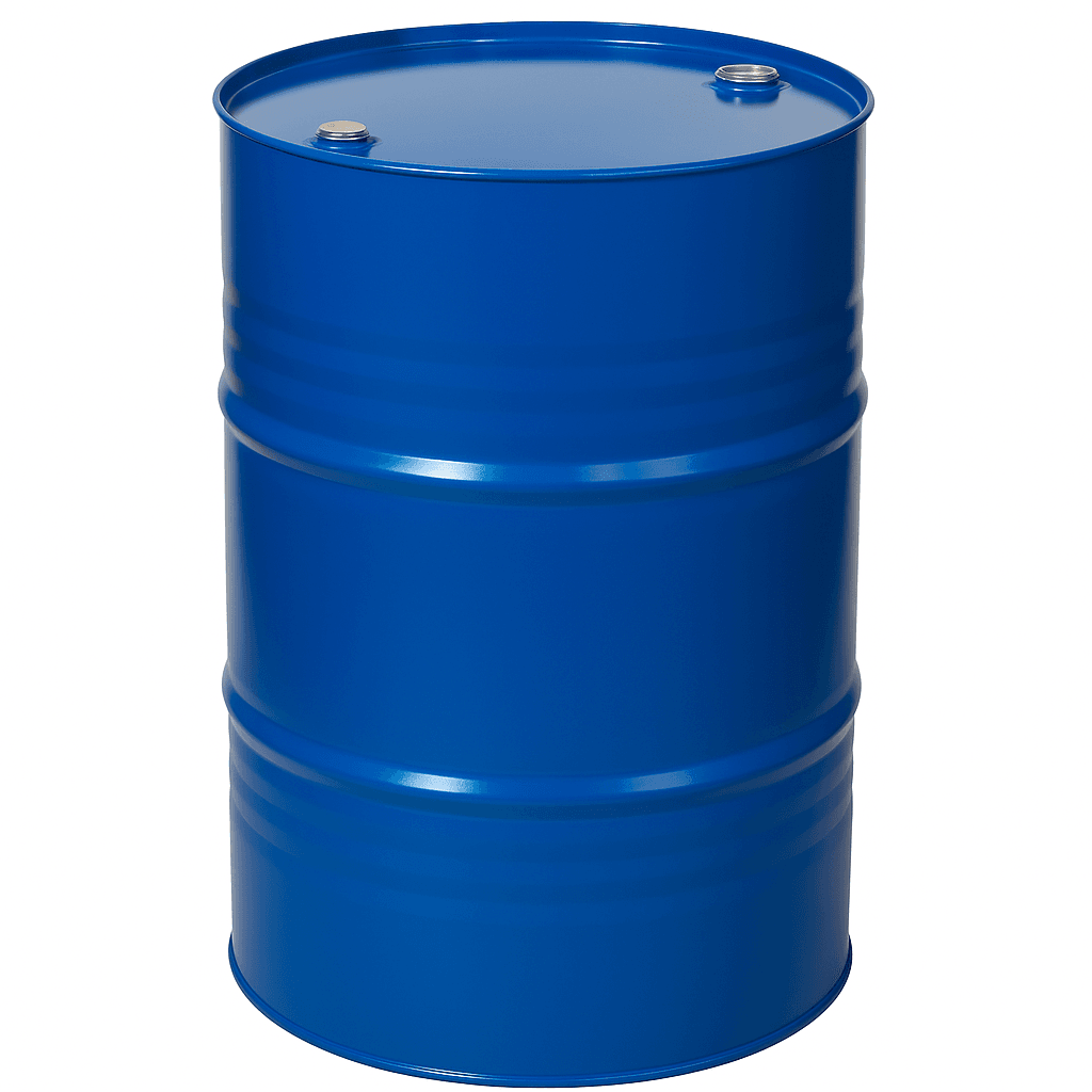 Діжка металева відновлена під дві корки 200 л