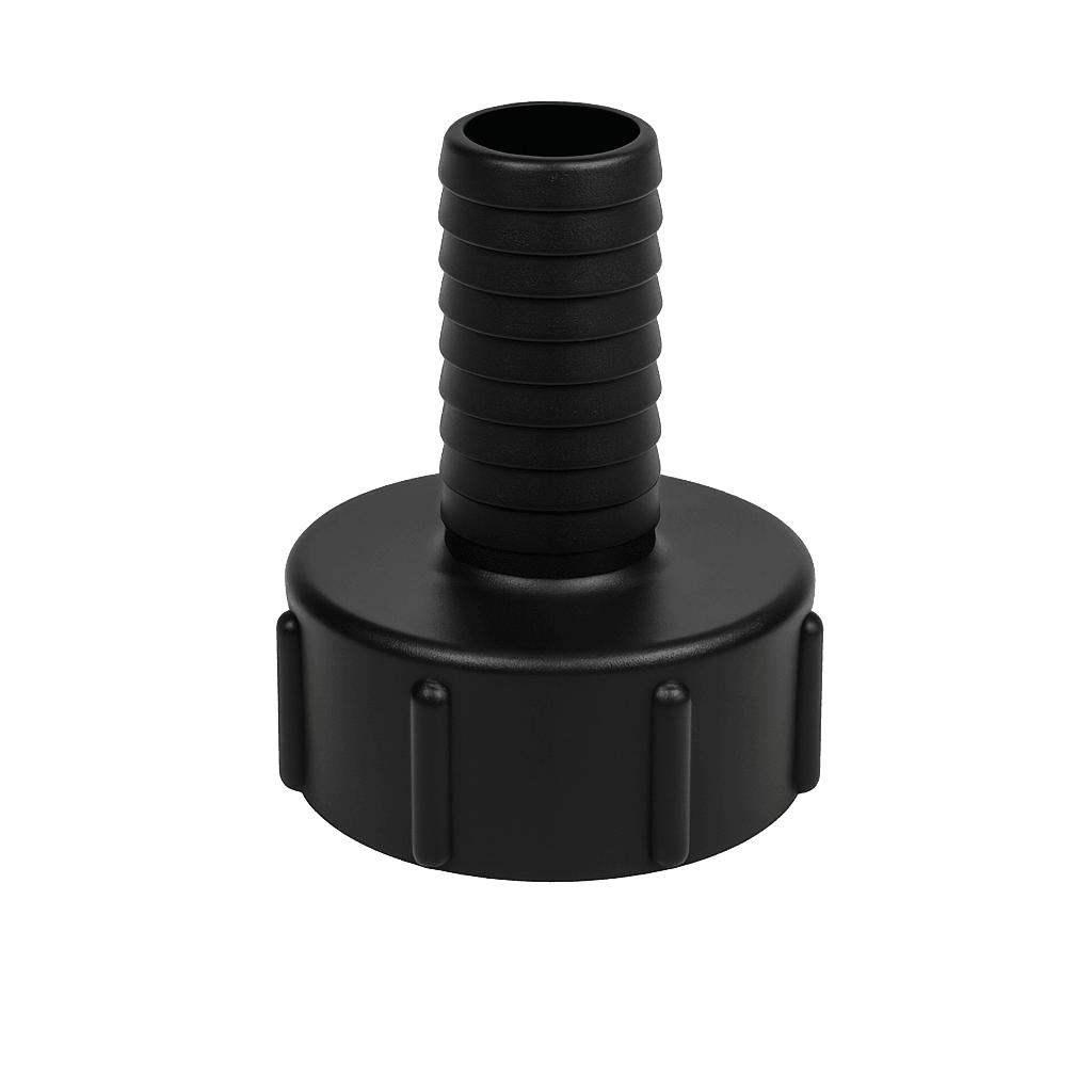 Перехідник DN-50 литий пластиковий на шланг г 2х1 1/2