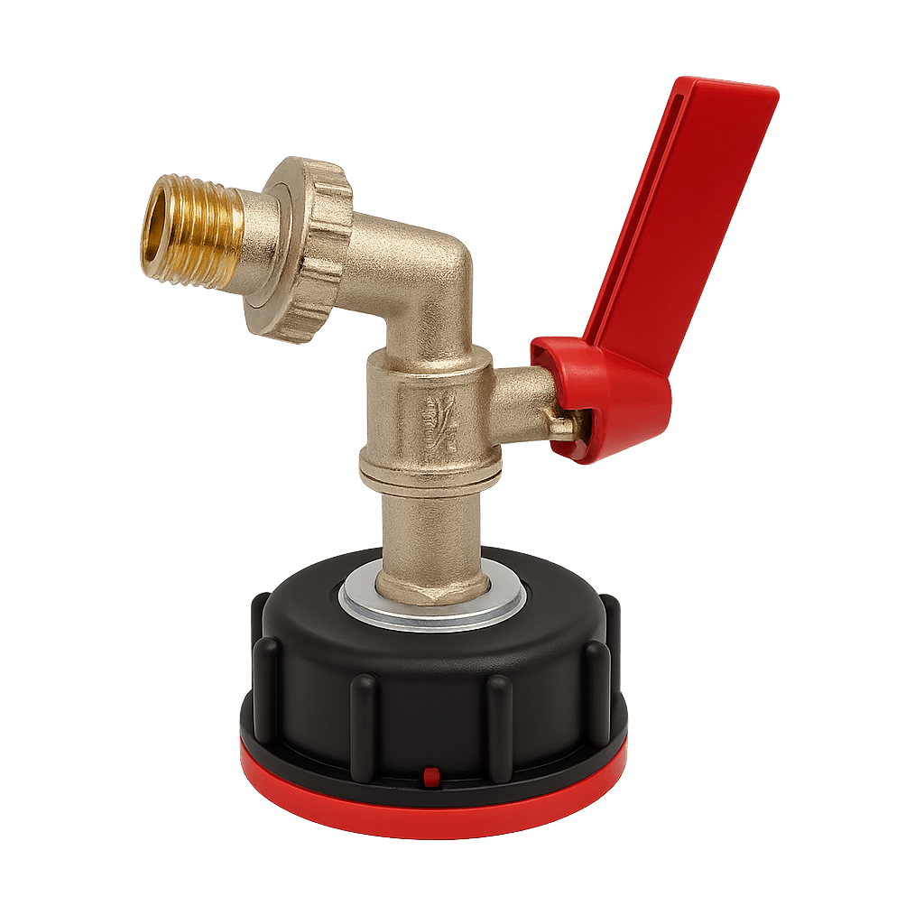 Кран DN-50 на 1/2" (Польща)