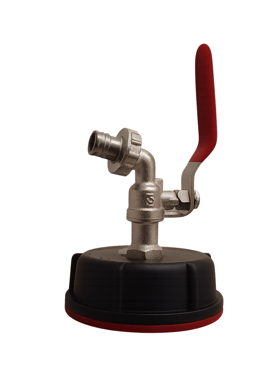 Кран DN-100 на 1/2" (Польща)