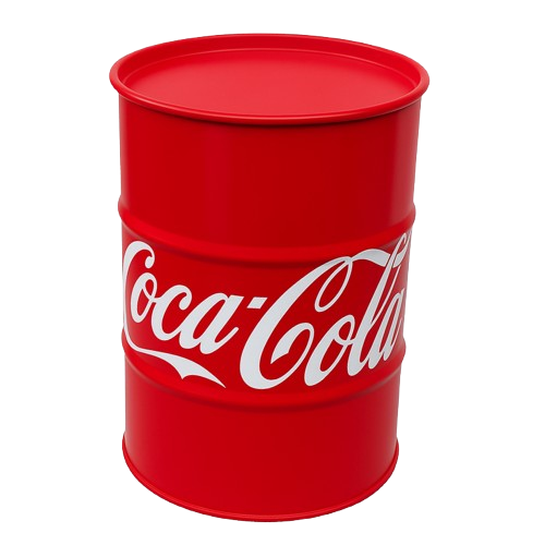 Діжка 100л (нова, декор під Coca-Cola)