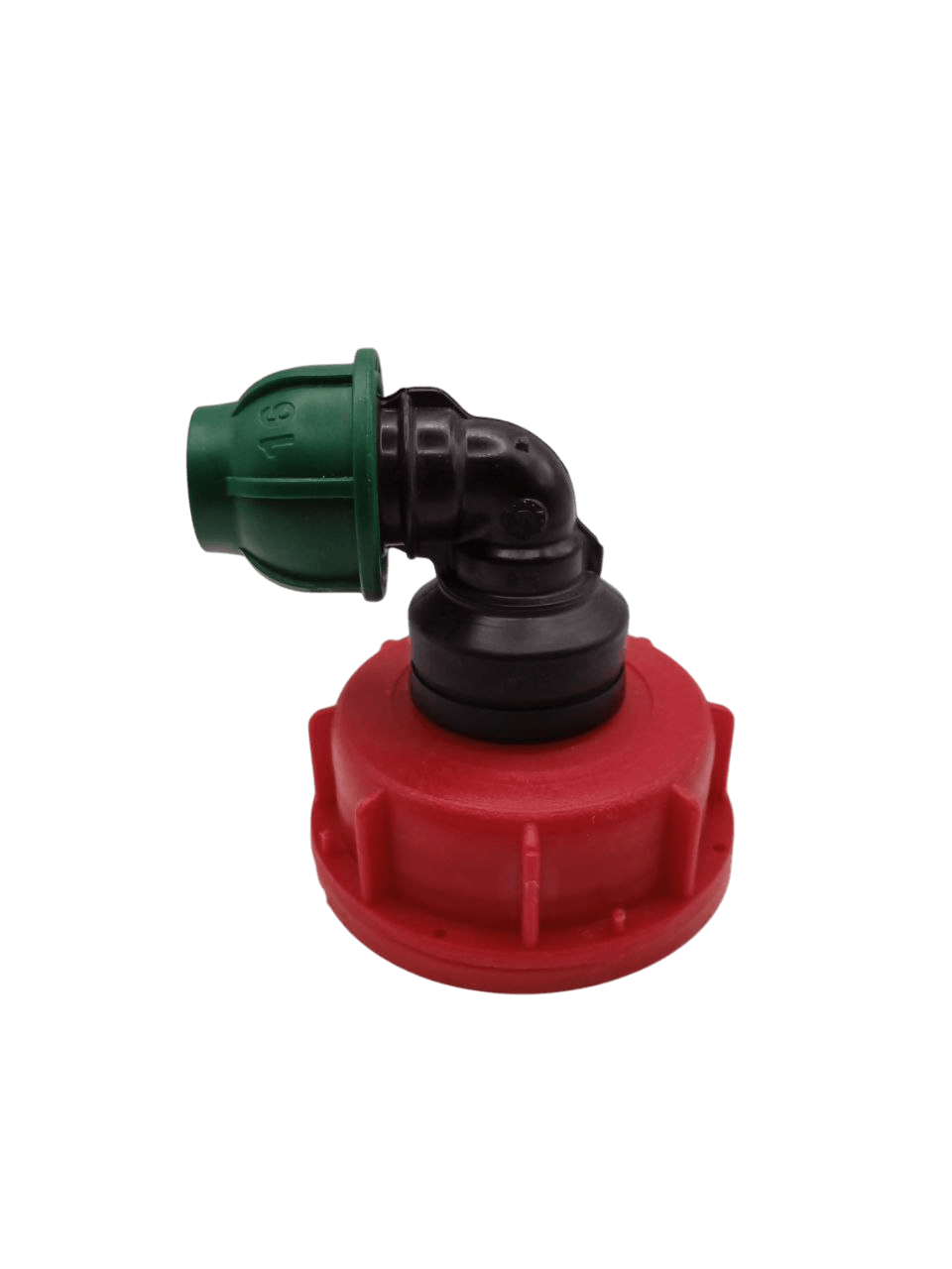 Перехідник DN-50 на трубу Ø16мм (кутовий)