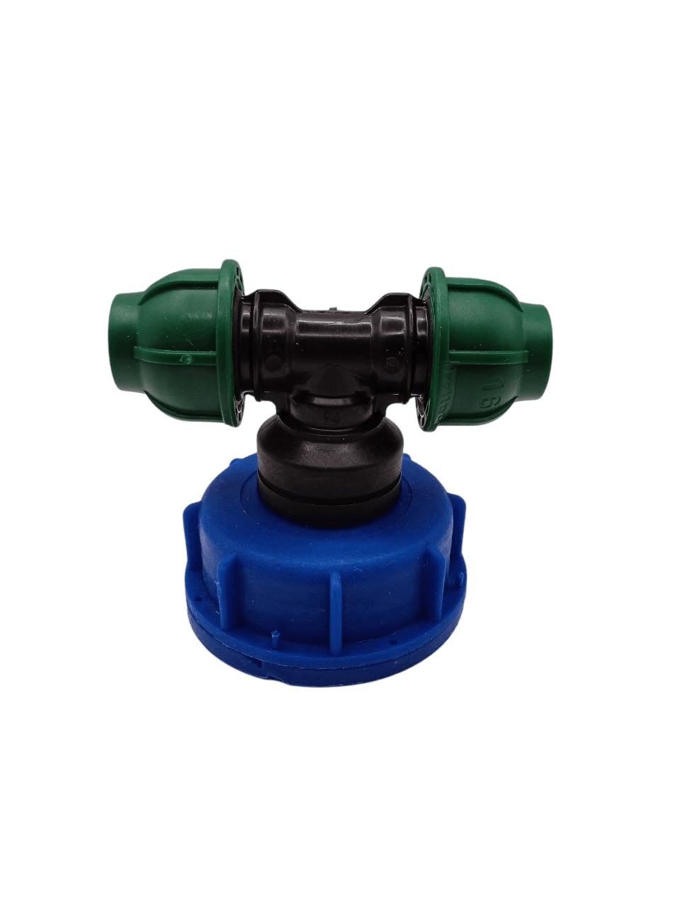 Перехідник DN-50 на 2 труби Ø16мм