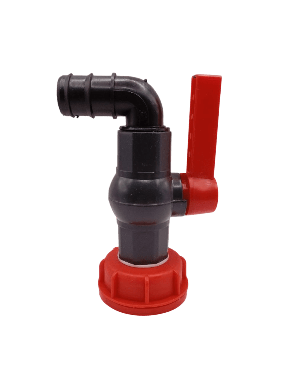 Кран із перехідником DN-50 на різьбу 1" (шланг 32мм)