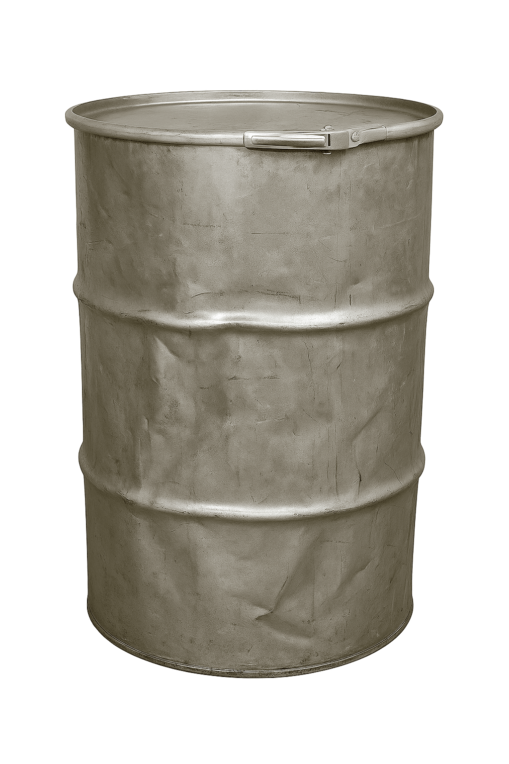 Діжка металева під хомут 200 л технічна без покриття брак (б/в)