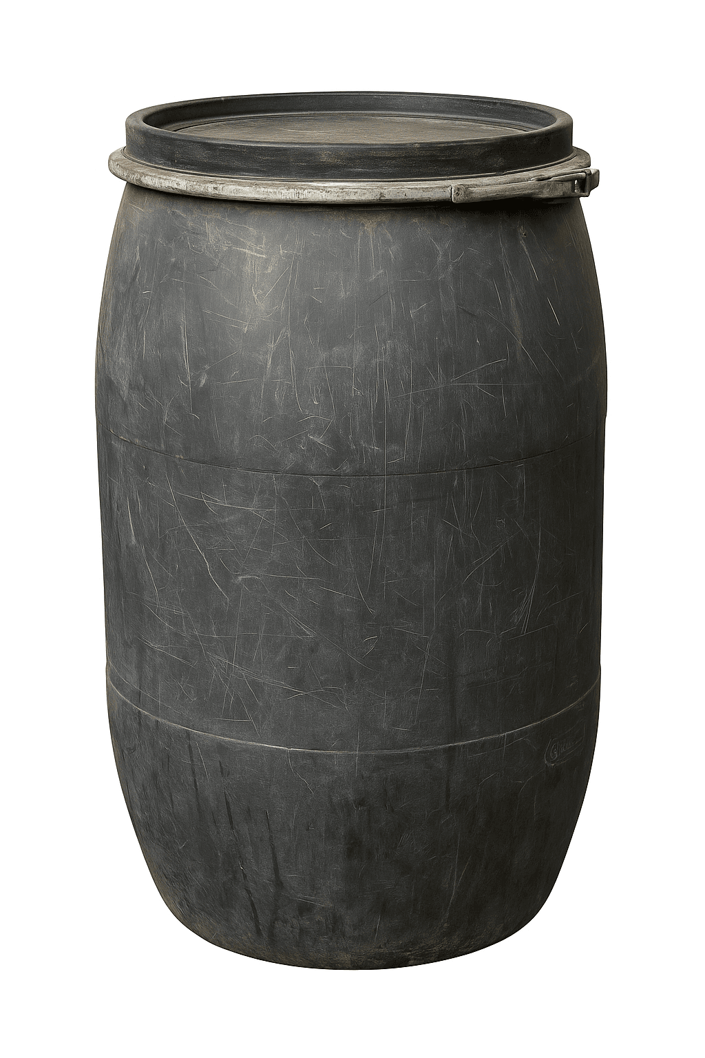 Діжка пластикова під хомут брак 200 л б/в