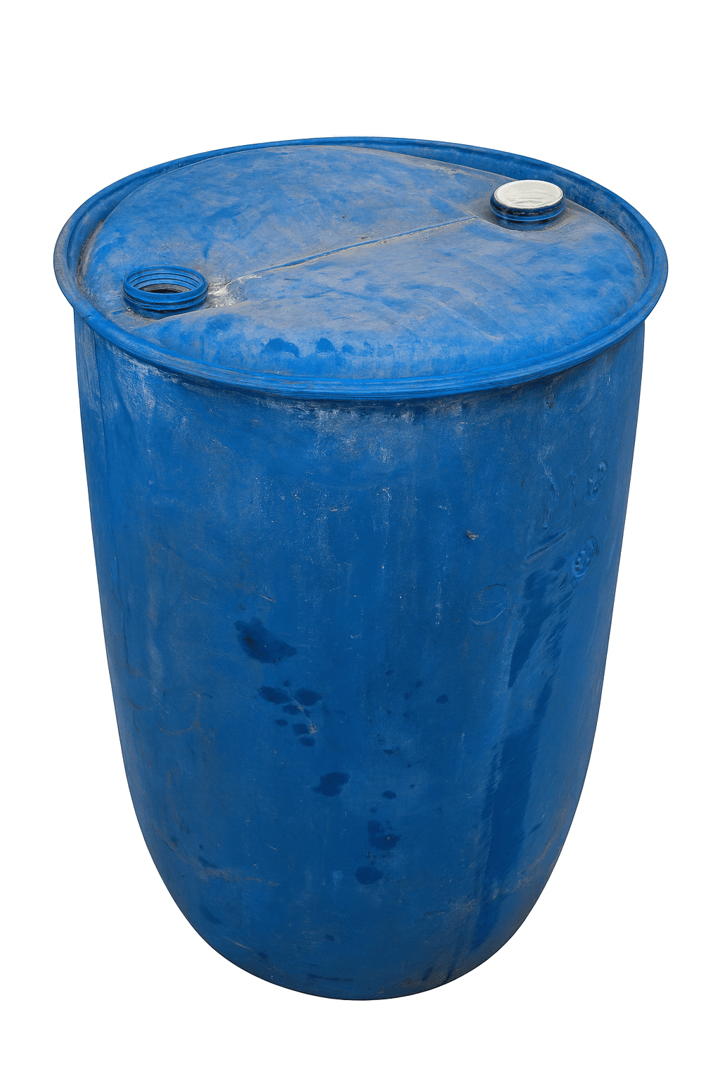 Діжка пластикова під дві корки брак 200 л б/в