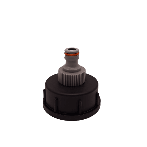 Перехідник на один штуцер 1 дюйм (дрібна різьба, Ø58мм)