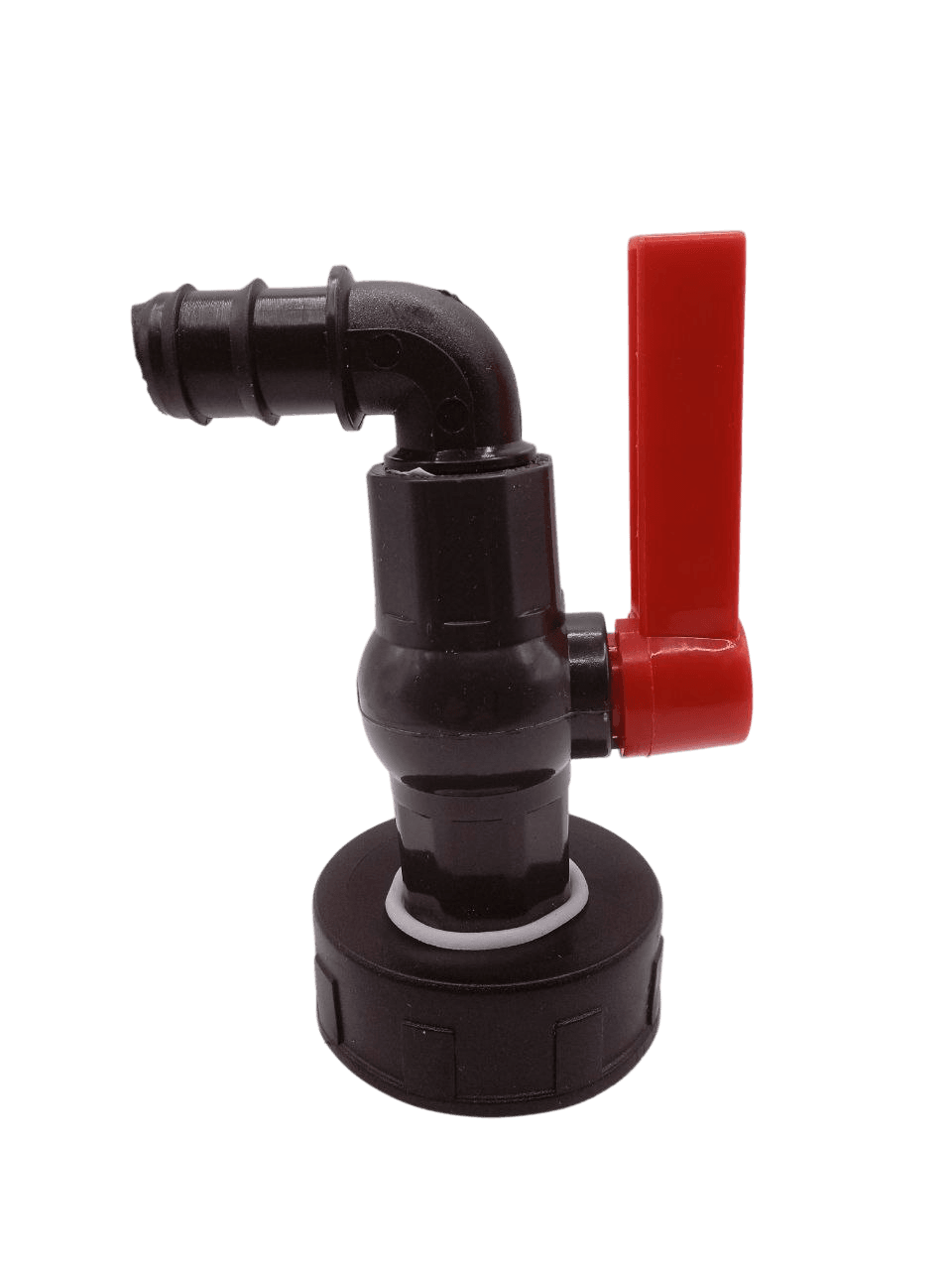 Кран із перехідником DN-50 внутрішня різьба 3\4, шланг 25 мм(дрібна різьба)