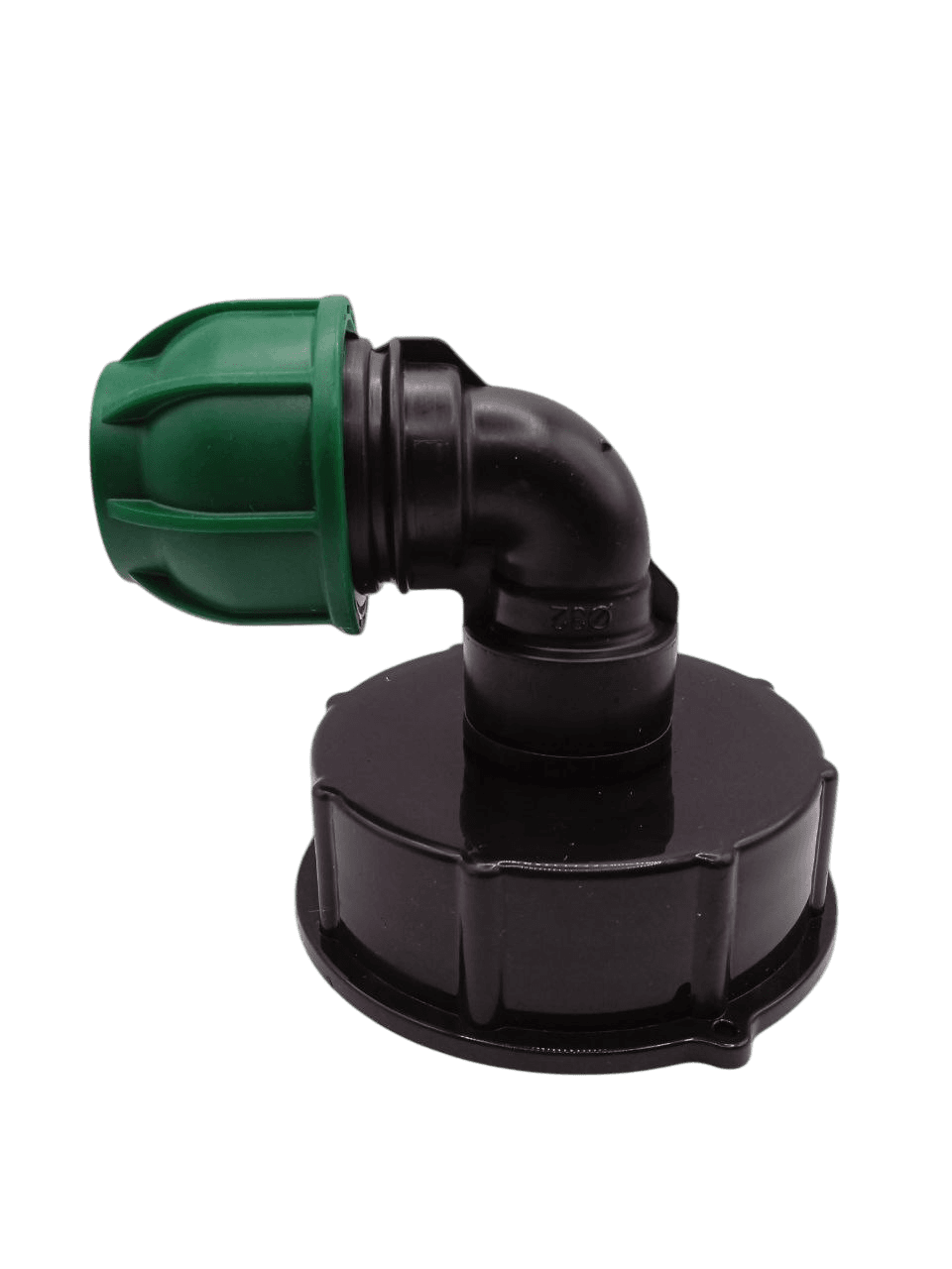 Перехідник DN-100 на трубу Ø25мм (кутовий)