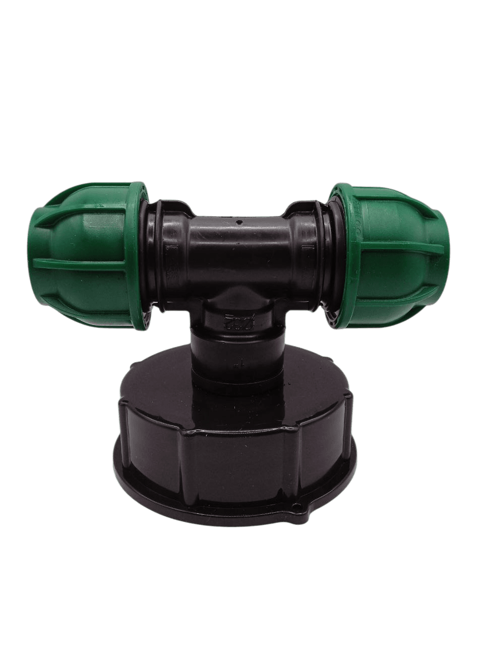 Перехідник DN-100 на 2 труби Ø25мм