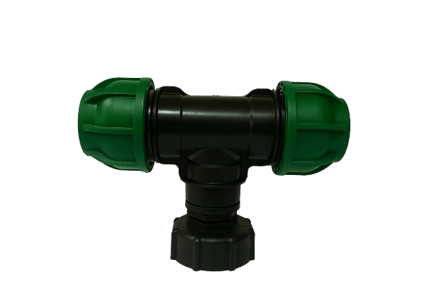 Перехідник DN-50 (Ø58мм, дрібна різьба) на дві труби 40мм