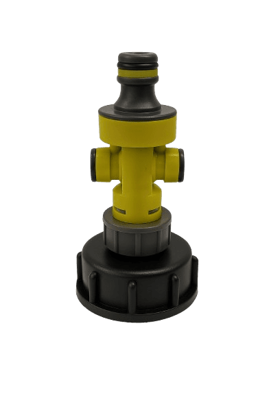 Перехідник DN-50 на штуцер 1"(Ø58мм, з поворотом)