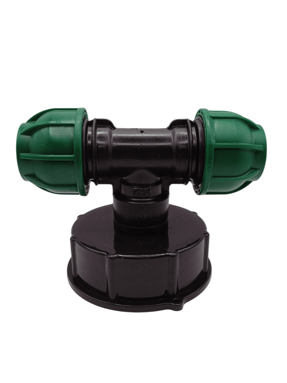 Перехідник DN-100 на 2 труби Ø32мм