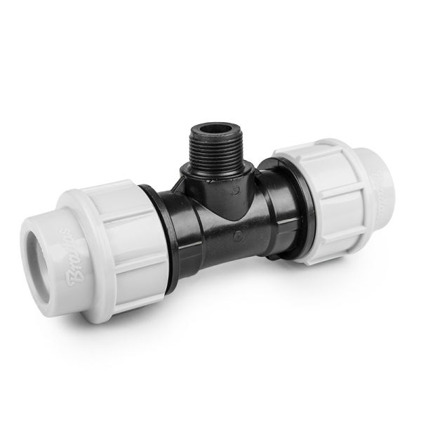 Трійник для труб PE 32 мм / РЗ 5/4", PN16, DSRA16T32M54