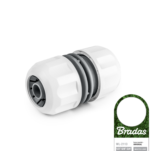Муфта з'єднувальна  УНІВЕРСАЛЬНА 1/2", 5/8", 3/4", WHITE LINE, WL-2113