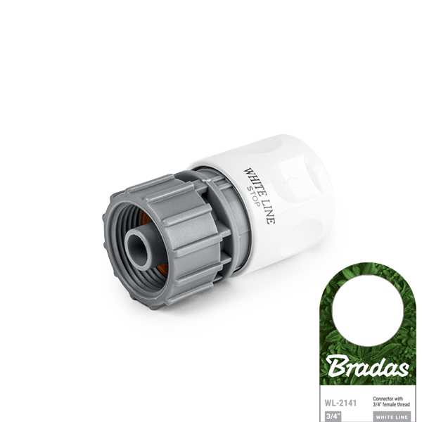 Конектор STOP з внутрішньою різьбою 3/4", WHITE LINE, WL-2141