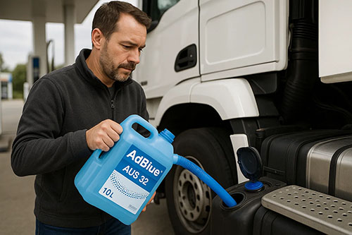 AdBlue для вантажівок і спецтехніки: як зменшити витрати та продовжити ресурс SCR-системи
