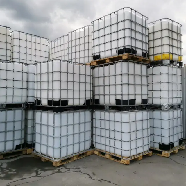 Єврокуби для харчових продуктів — безпечне рішення для зберігання питної води, вина, молока та соків