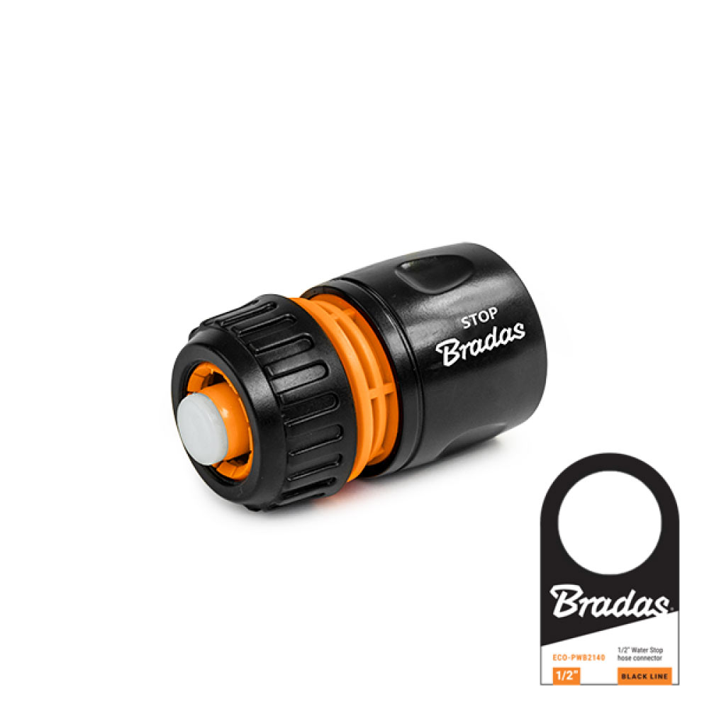 Конектор 1/2", STOP, BLACK LINE, ECO-PWB2140