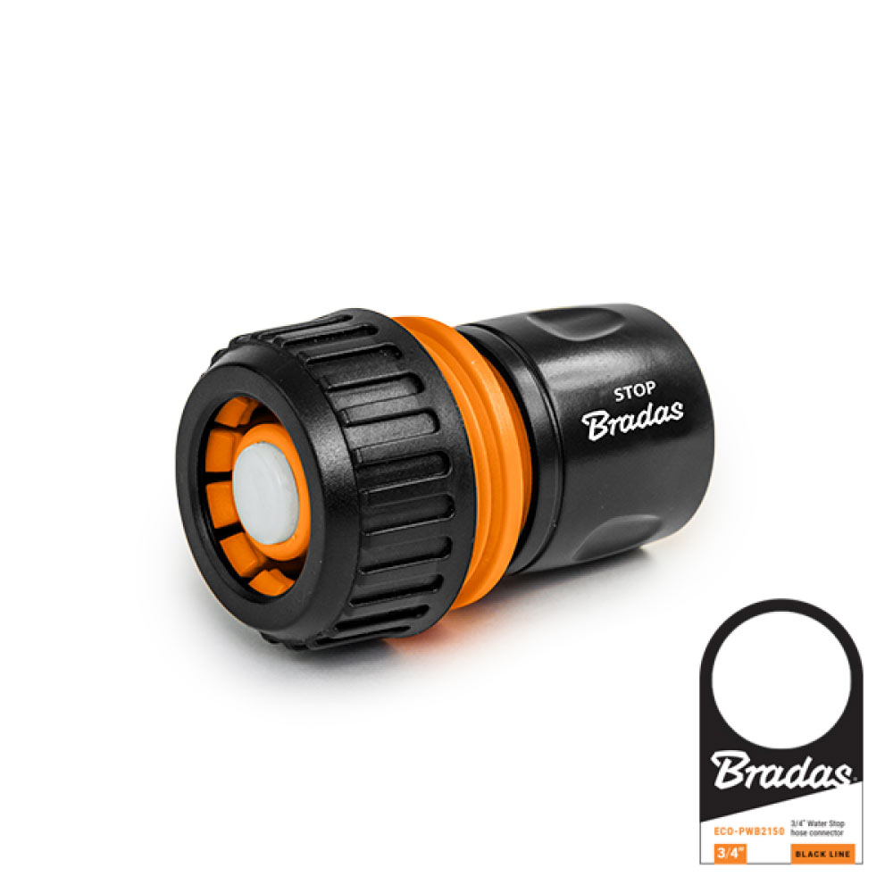Конектор 3/4", STOP, BLACK LINE, ECO-PWB2150